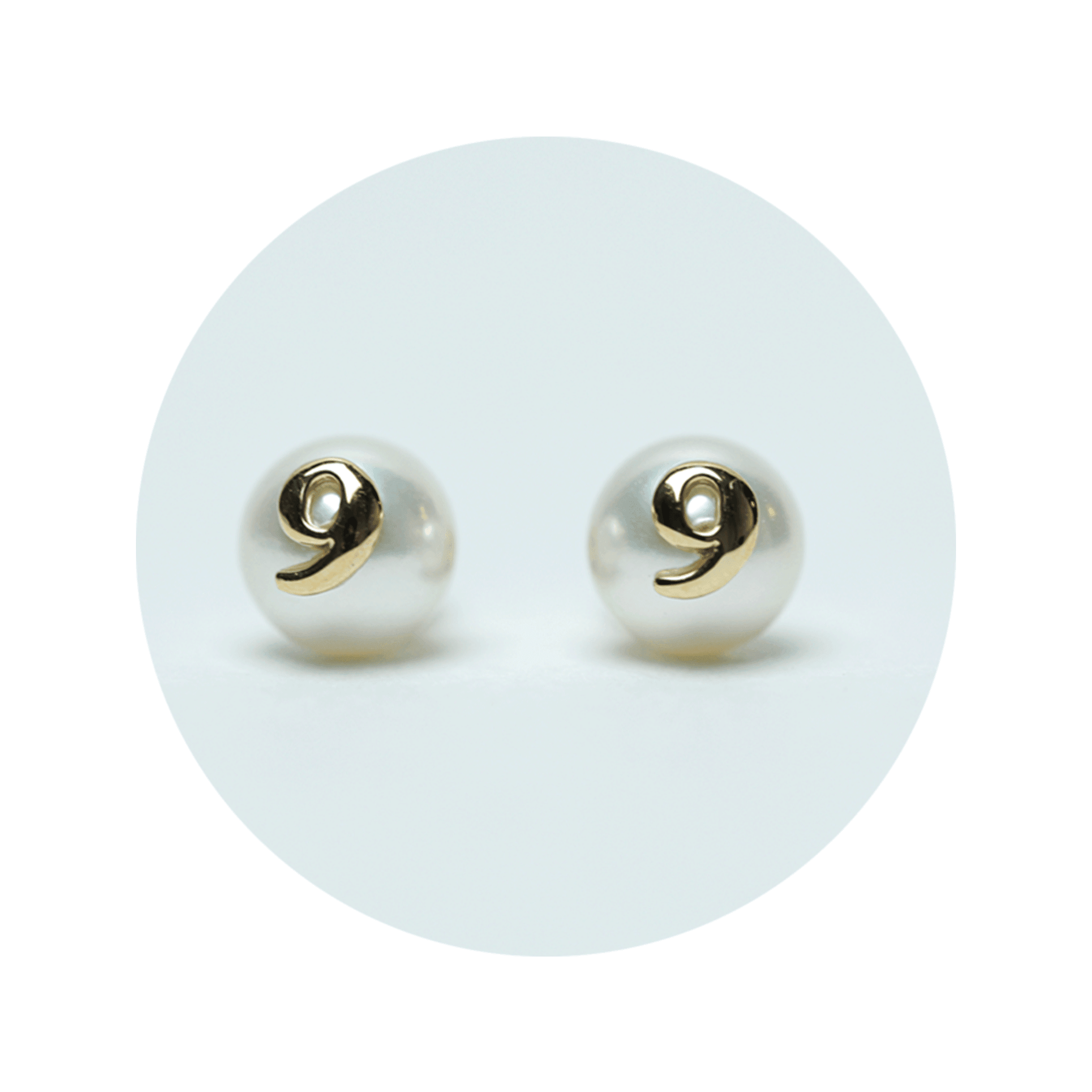 Pearl “99” ピアス by Thine Pearl “99” ピアス by Thine